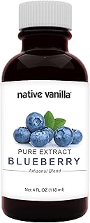 Native Vanilla - Blueberry Extract - 4 Fl Oz - Per