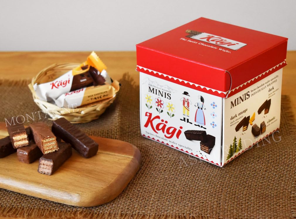 Amazon.co.jp: Kagi スイス ウエハースチョコレート パーティー