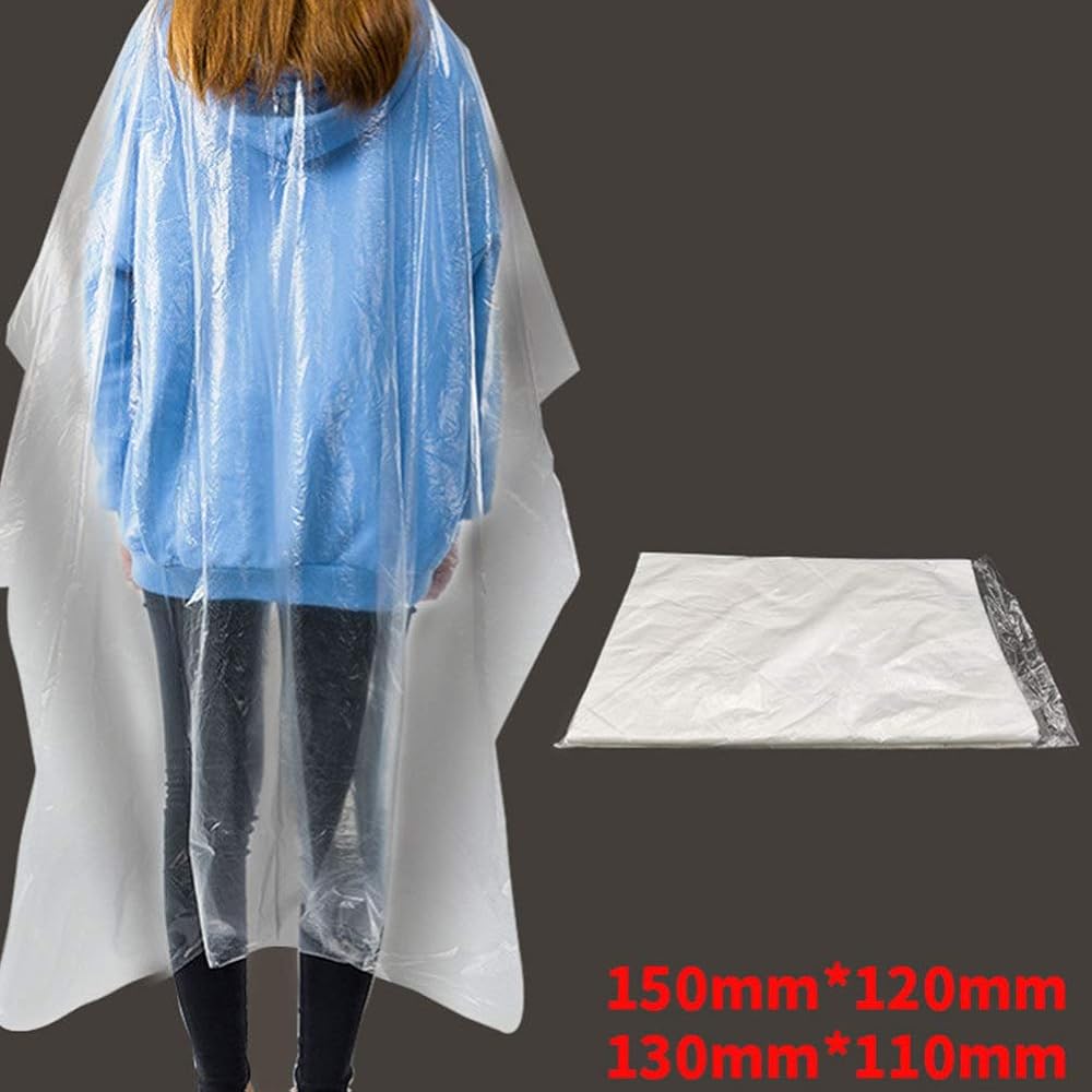 Amazon.co.jp: [FRCOLOR] 200枚セット 散髪ケープ 使い捨て 毛染め