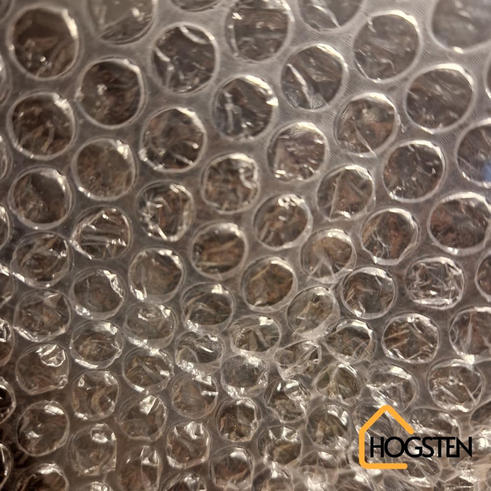Luftpolsterfolie Rolle 50 cm x 100 m - Noppenfolie für Versand, Verpackung & Umzug -100% recycelbar - Bubble Wrap Polstermaterial Verpackungsmaterial (50my)