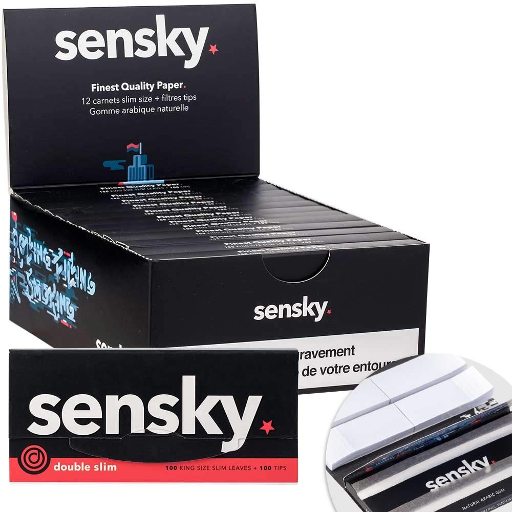 BOITE DE 50 carnets de feuilles slim Sensky EUR 30,00 - FR