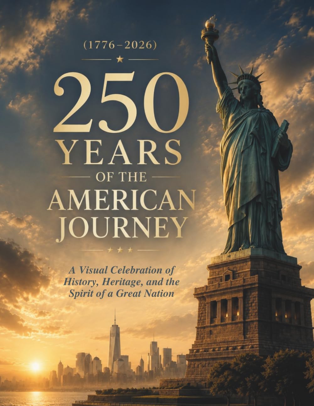 250 Years of the American Journey (1776–2026): A Visual Celebration of U.S. History, Heritage, Iconic Landmarks, and Defining Moments — A Patriotic ... Gift Book for America’s 250th Anniversary