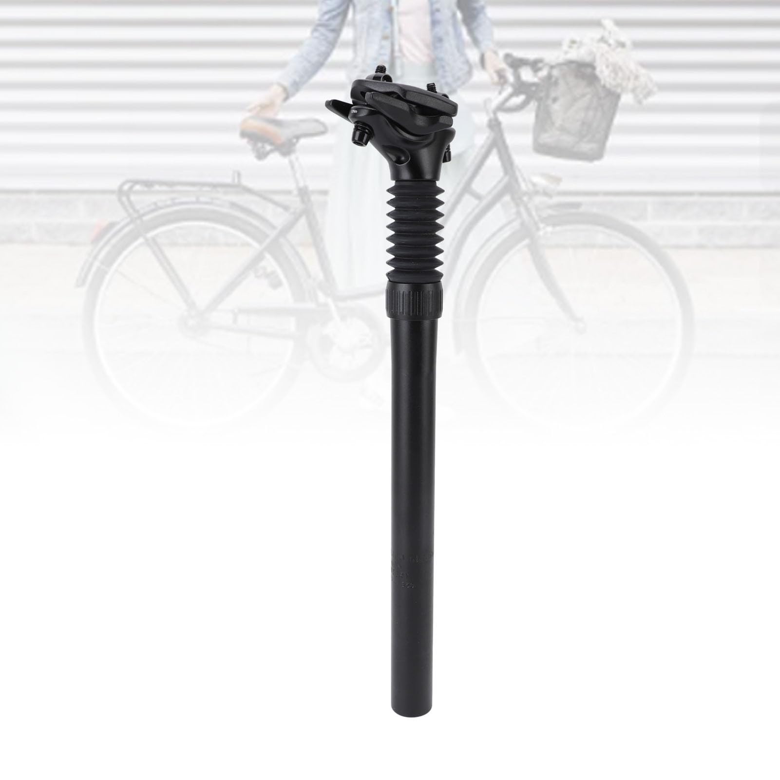 Tige de Selle Suspendue en Alliage D'aluminium, Réglable, Amortissant Les Vibrations, 25,4 X 350 Mm, 30,4 Mm, Confortable, pour Vélo de Route
