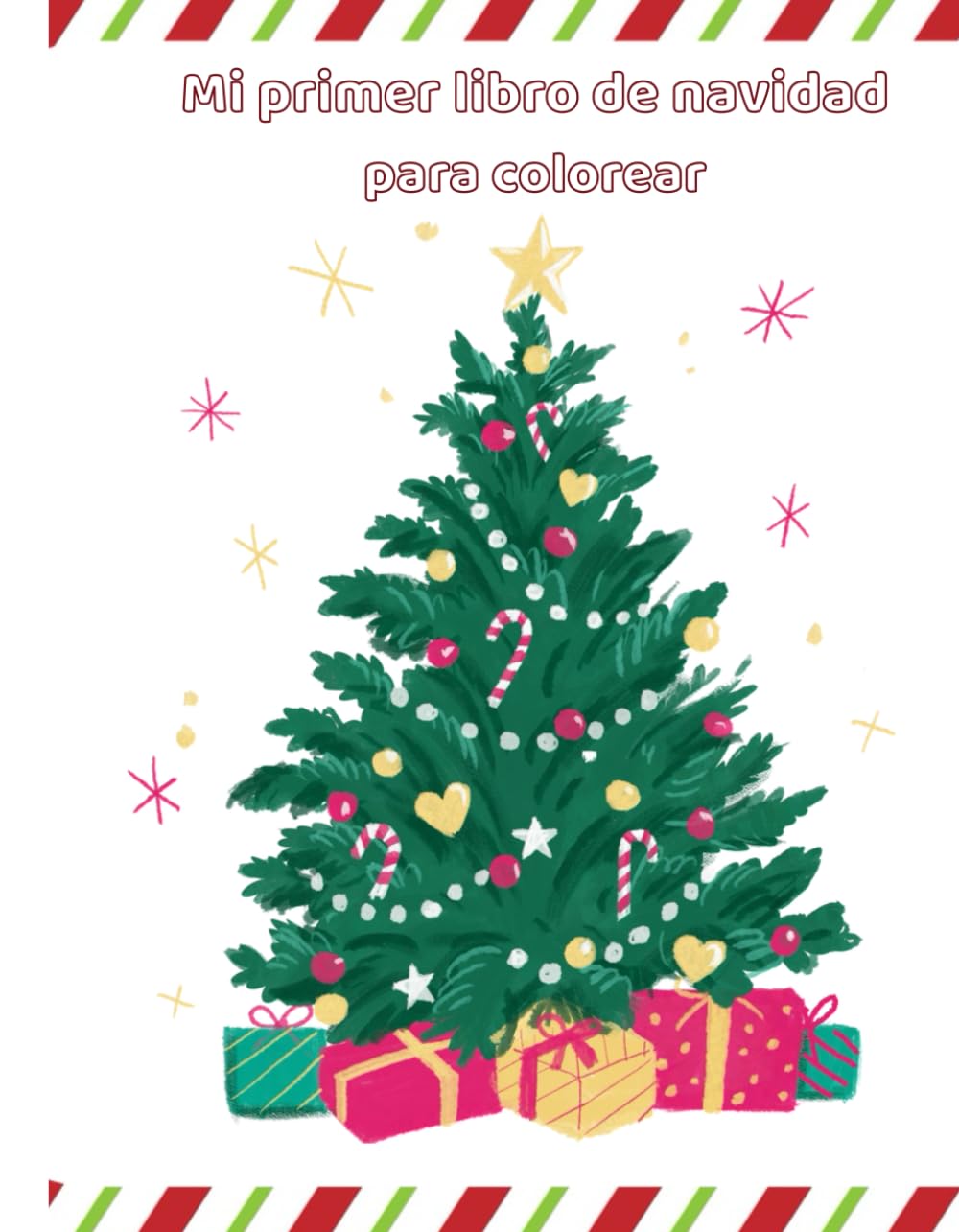 Mi primer libro de navidad para colorear