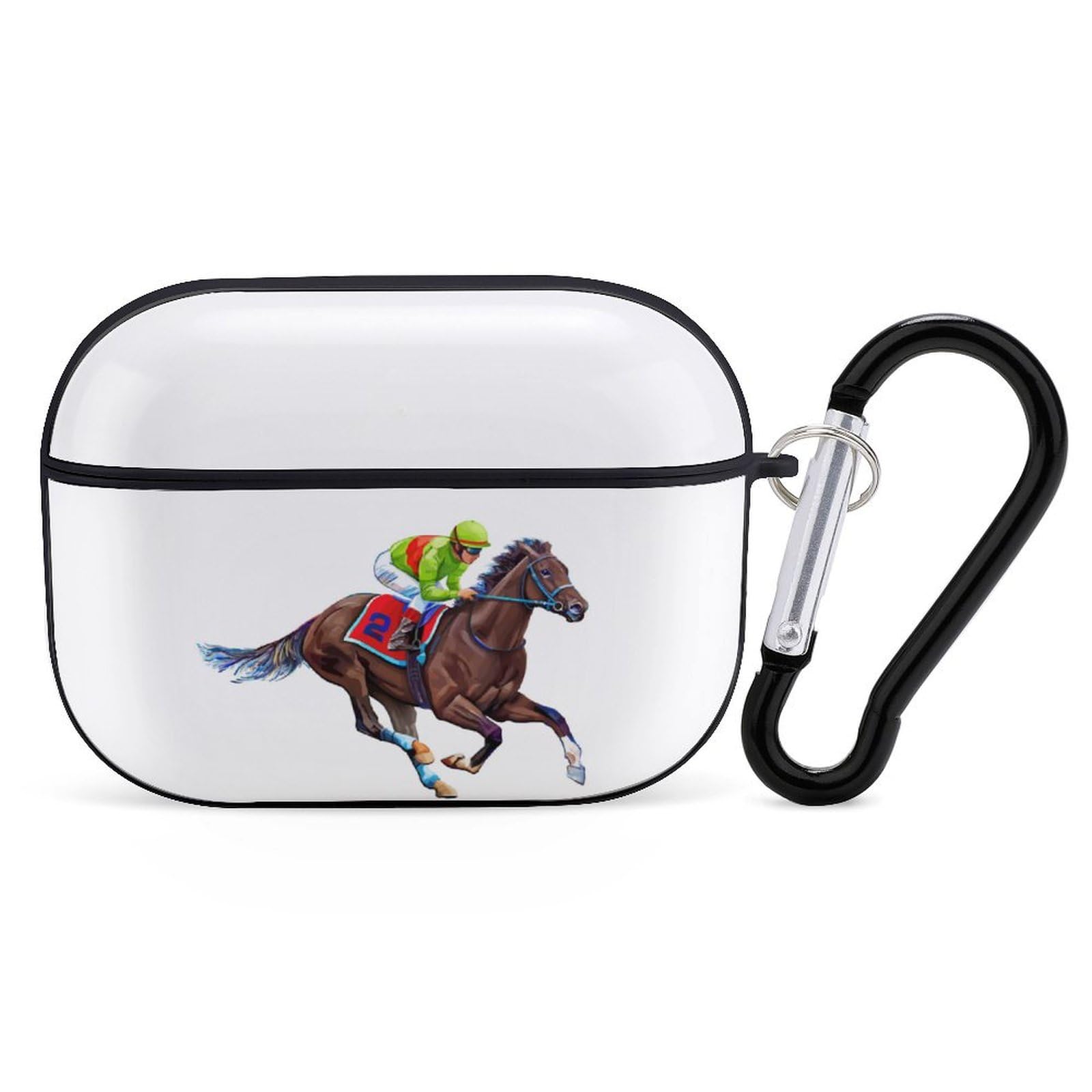 Amazon | うま 馬柄 馬術 競馬 AirPods Pro2 ケース 2022年9月発売