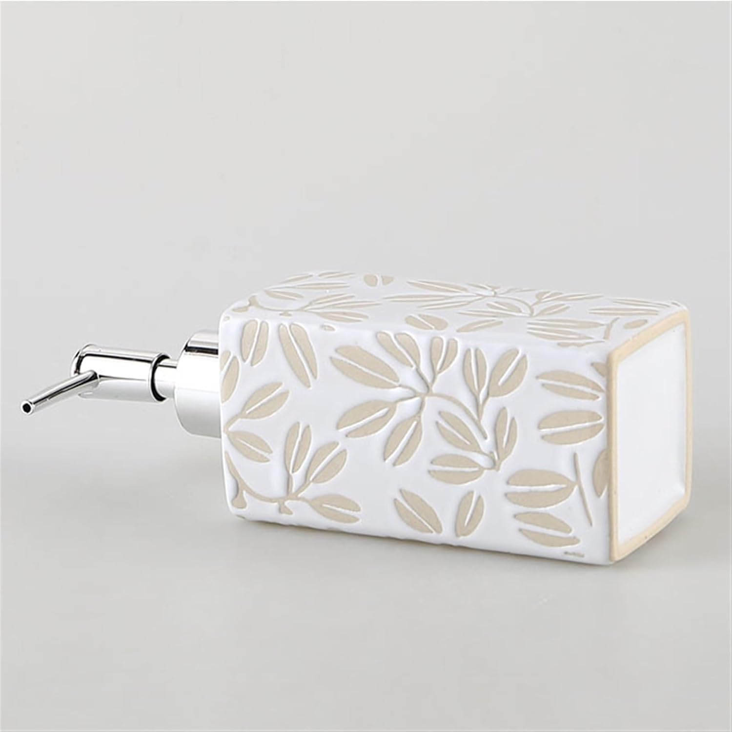 Hand Soap Bottle Hand Soap Dispenser Ceramic Soap Pump Kitchen Soap Dispenser for Hand Soap Soap Lotion Detergent Dispenser，