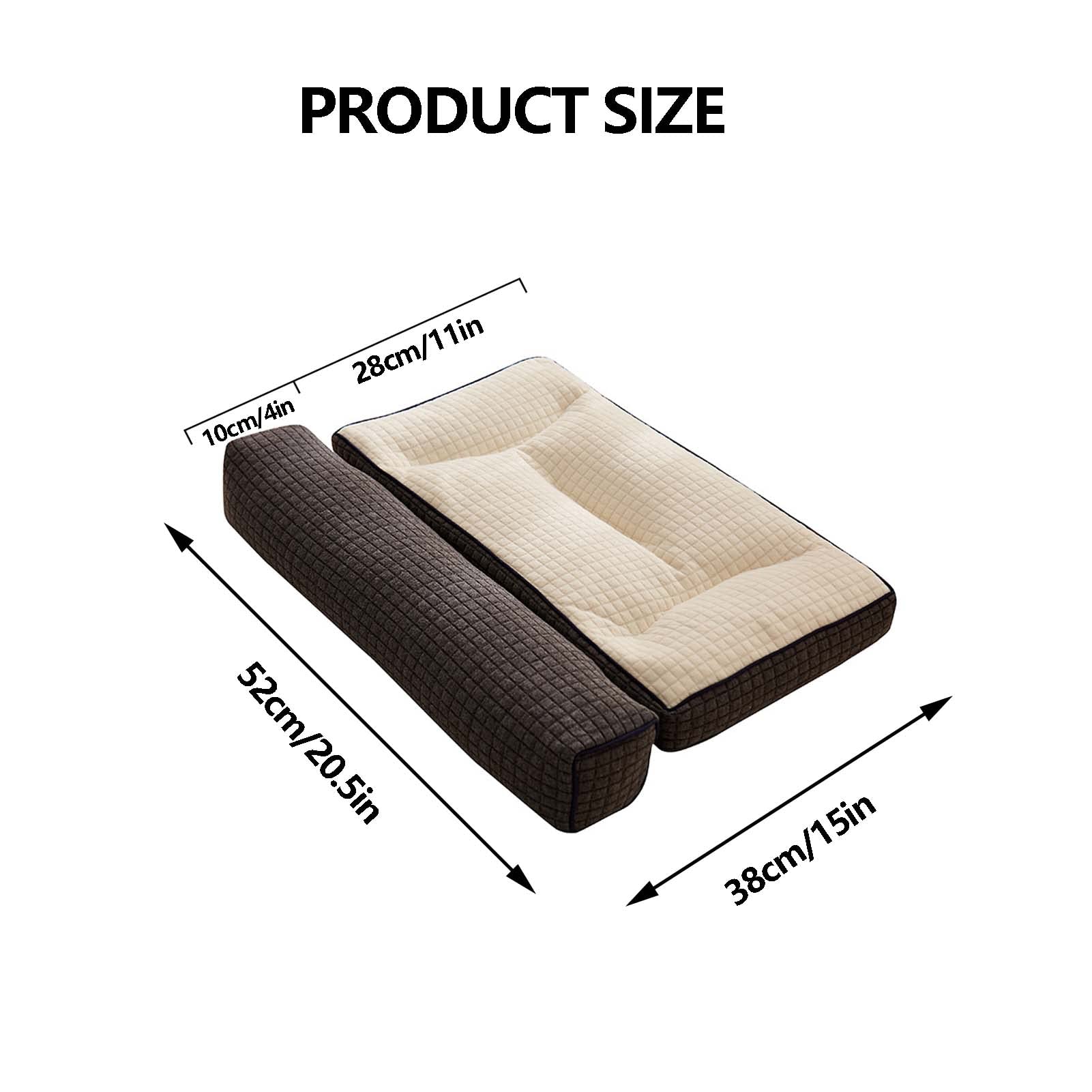 Poduszka ergonomiczna, podkładka na bok/plecy, poduszki ból szyi z poduszką szyjną Zdejmowana i nadająca się do prania poduszka ramion Naturalne wypełnienie łusek gryki