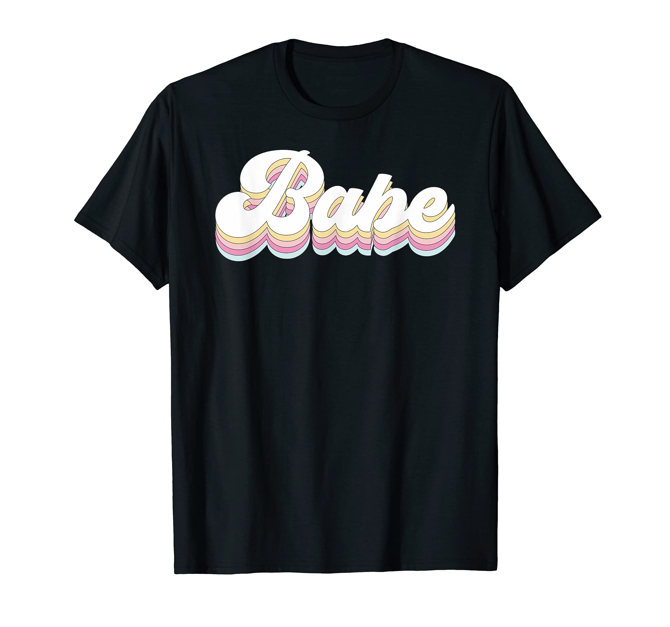 Vintage Retro Babe Bridal Bachelorette Party Matching Gift T-Shirt