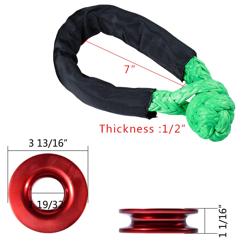 AstraDepot Recovery Snatch Ring 41000lbs & 1/2