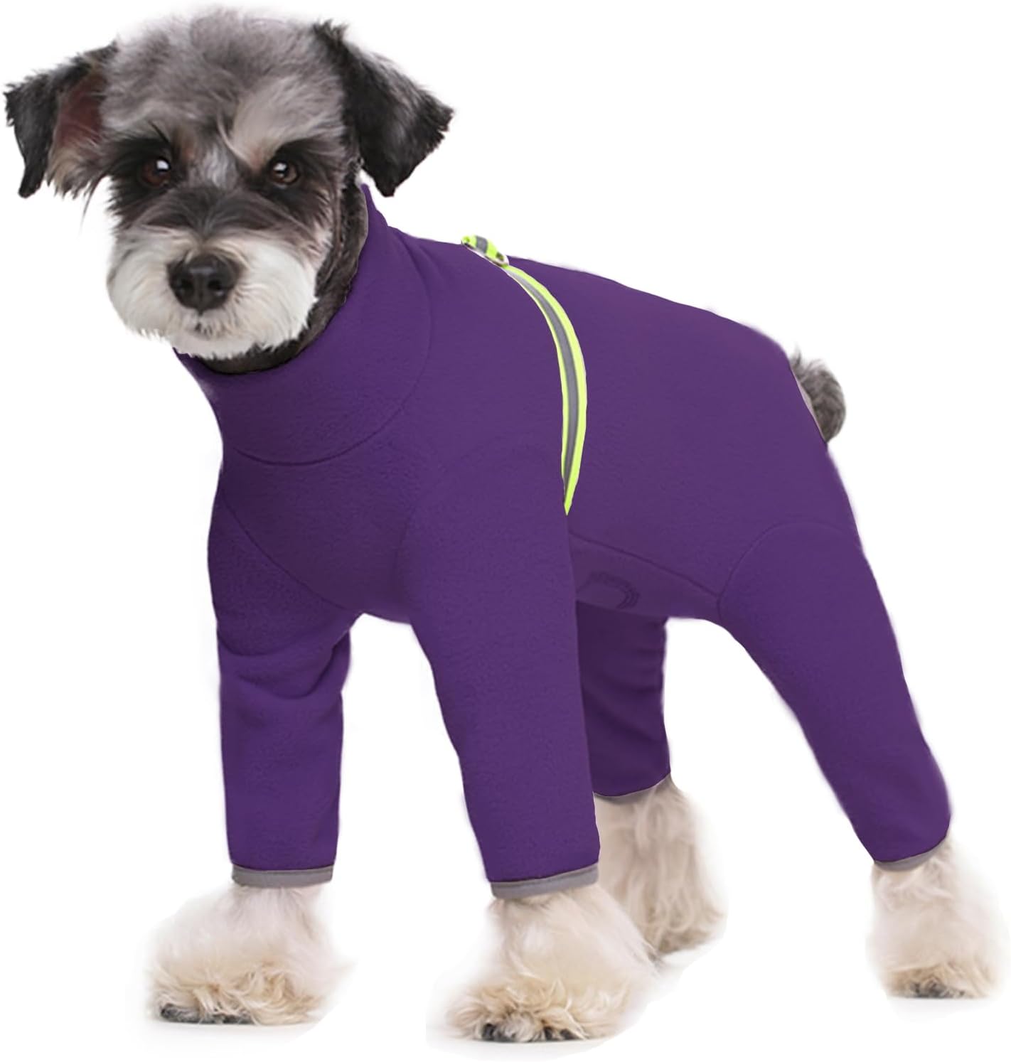 Dog Winter Coat, Polar Fleece Dog Pajamas for Small, Medium Dogs