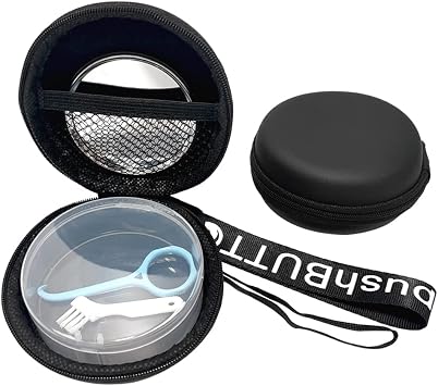 Orthodontic Retainer Organizer Bag Aligner Case Travel Pack Mouth Guard Box Black Regular