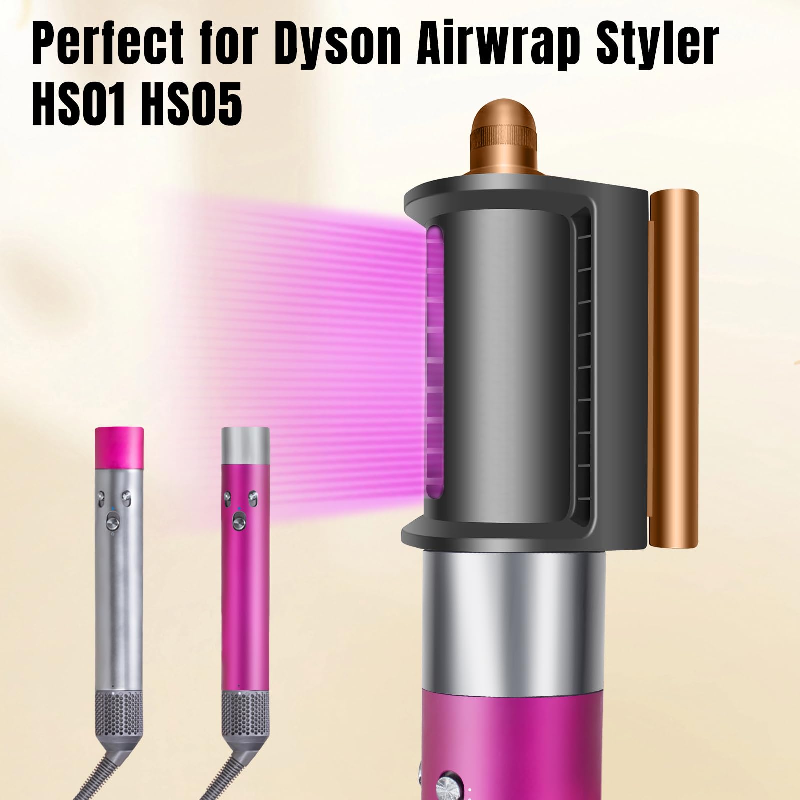 Amazon.com: Dyson Airwrap Styler HS01 HS05 捲髮器頭髮造型器平滑