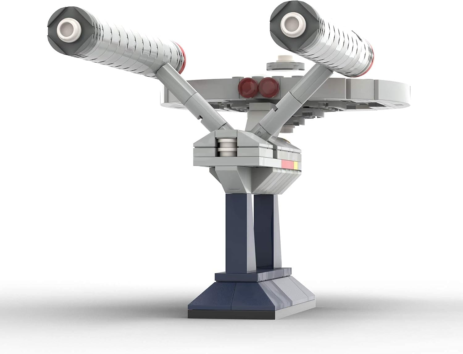 VONADO Enterprise NCC-1701 Starship Building Block Sets, Space Ship Model Kit Collector Construction Set, Constitution Class MOC Building Toys Kit for Movie Fans or Gifts (199 PCS)