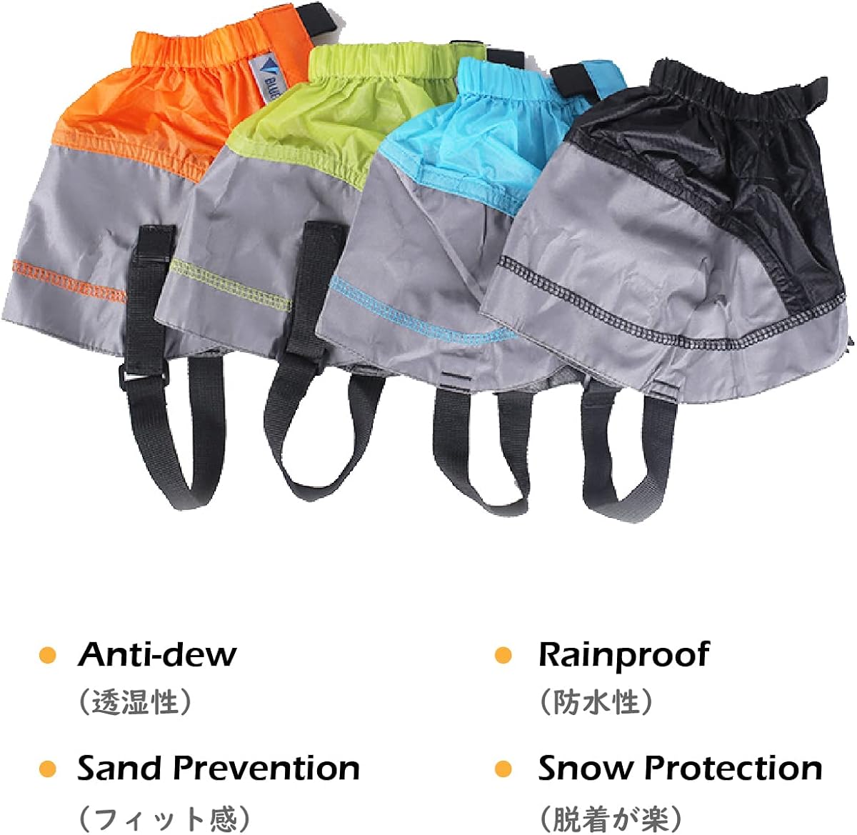 TRIWONDER Gaiters Low Gators Lightweight Waterproof Ankle Gaiters for Hiking Walking