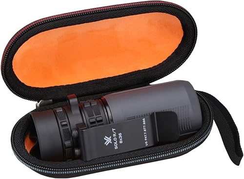 Mchoi Funda de viaje rígida de EVA para Vortex Optics Solo Monocular 8 x 36 y 10 x 25 / ROXANT Grip Scope View Monocular (solo base)