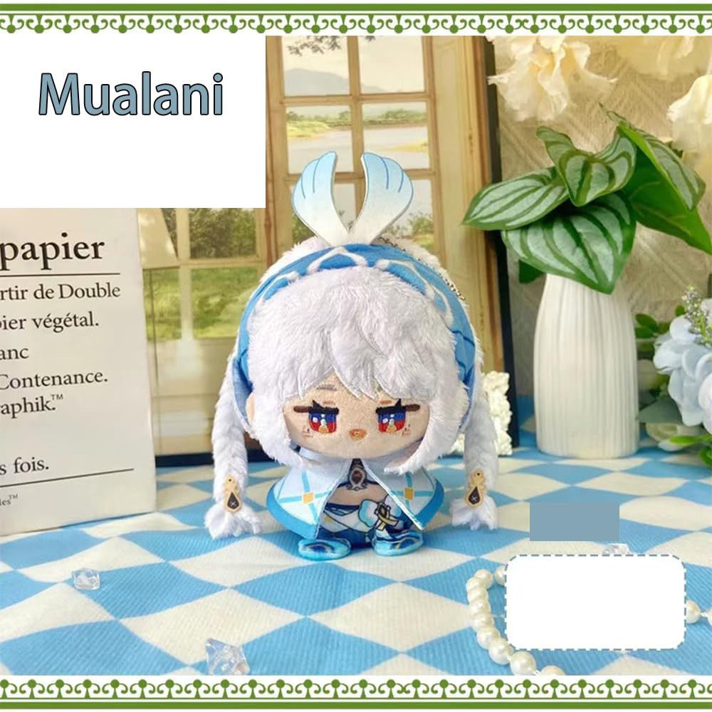 Anjinguang Anime Furina Plush Figure 12cm Lynette/Citlali/Yae Miko/Hu Tao Soft Stuffed Mini Hug Pillow Wallet Pendant Schoolbag Accessories - Image 3