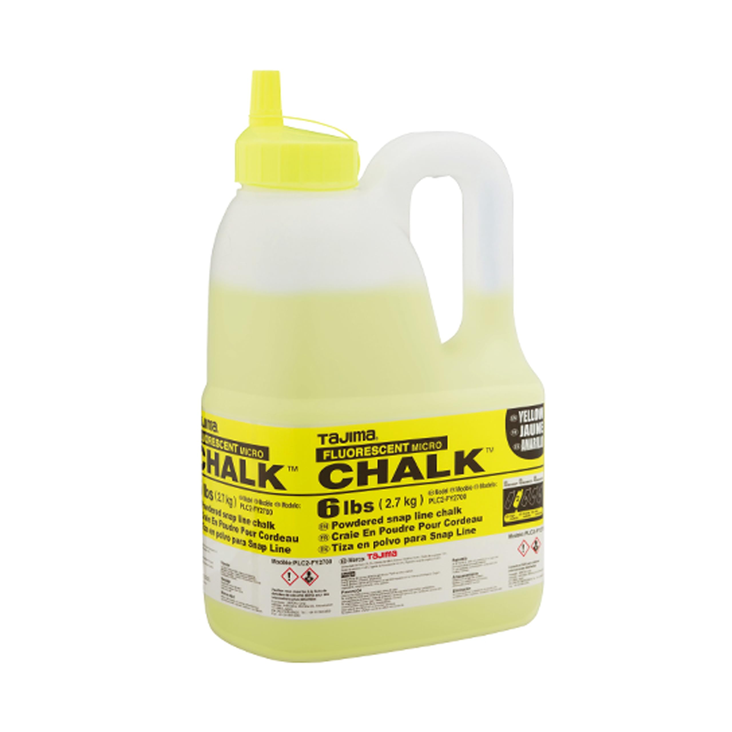 Tajima Micro Chalk, Yellow, 6lb/2.7kg, UltraFine — Amazon image 12