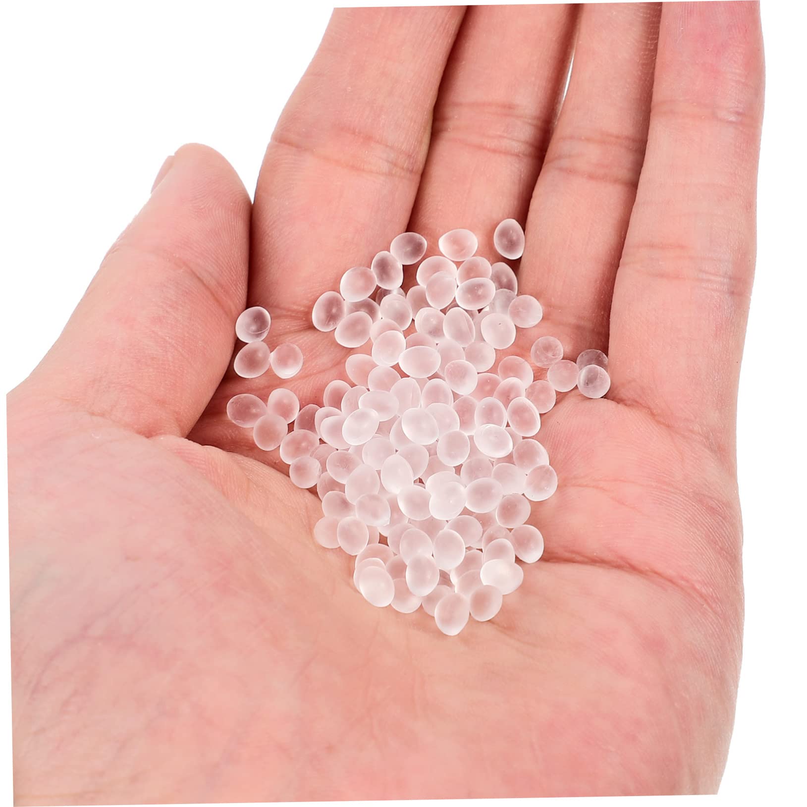 KONTONTY Moldable Plastic Beads 1 Bottle of Thermoplastic Beads for Creative Crafts Toys Decorations