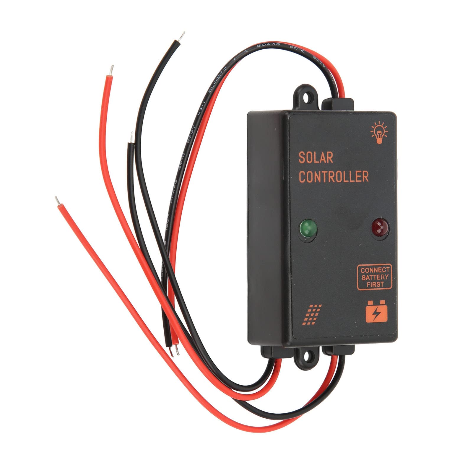Contrôleur de Panneau Solaire 5A 6V 12V Réglage Automatique Réglage du Panneau Solaire 24h Contrôleur Solaire de Travail