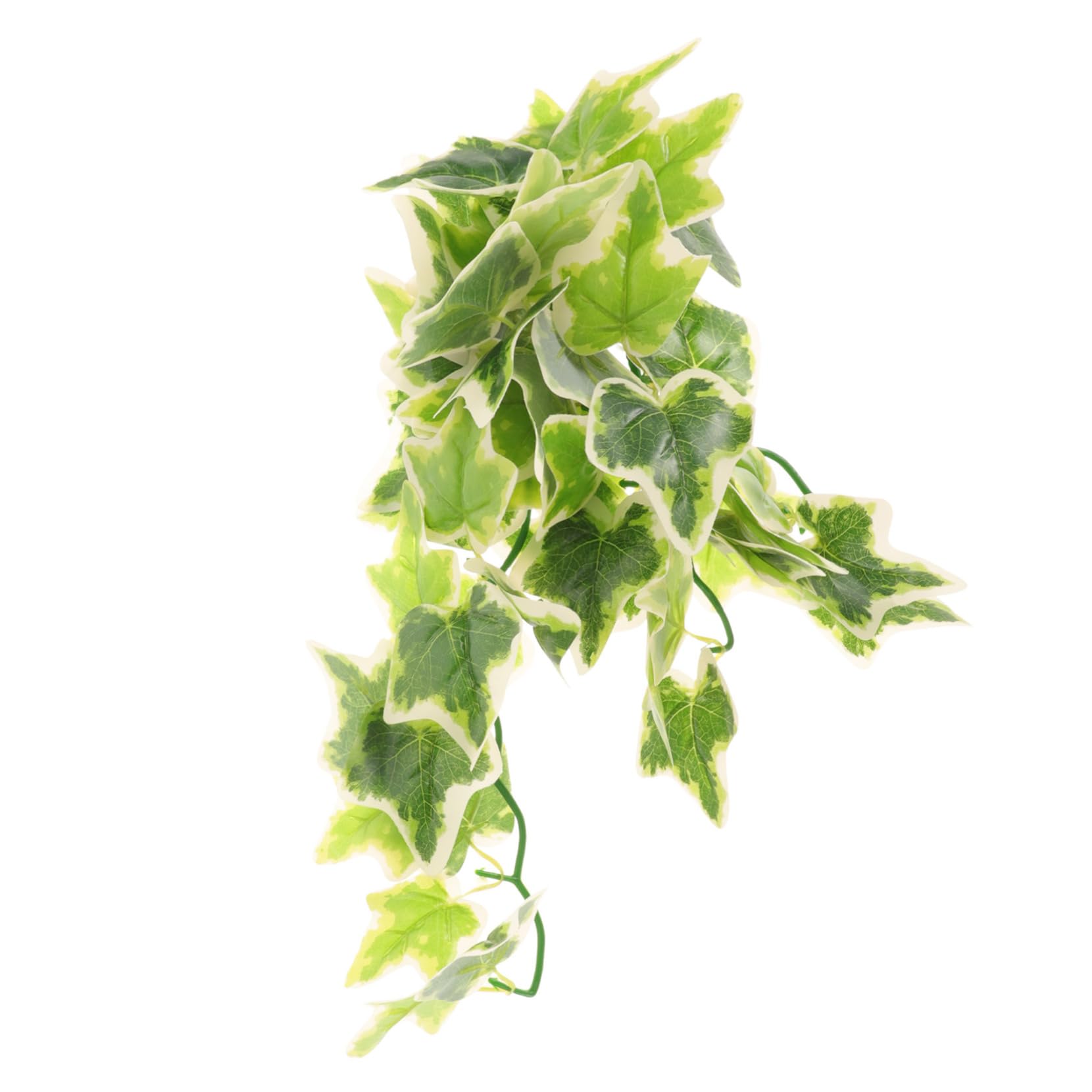 Abaodam 5 Pezzi rattan artificiale impostore decorazione vegetale di simulazione pianta di serpente terrario piante verdi simulate dell'acquario acquario piante acquatiche finte plastica