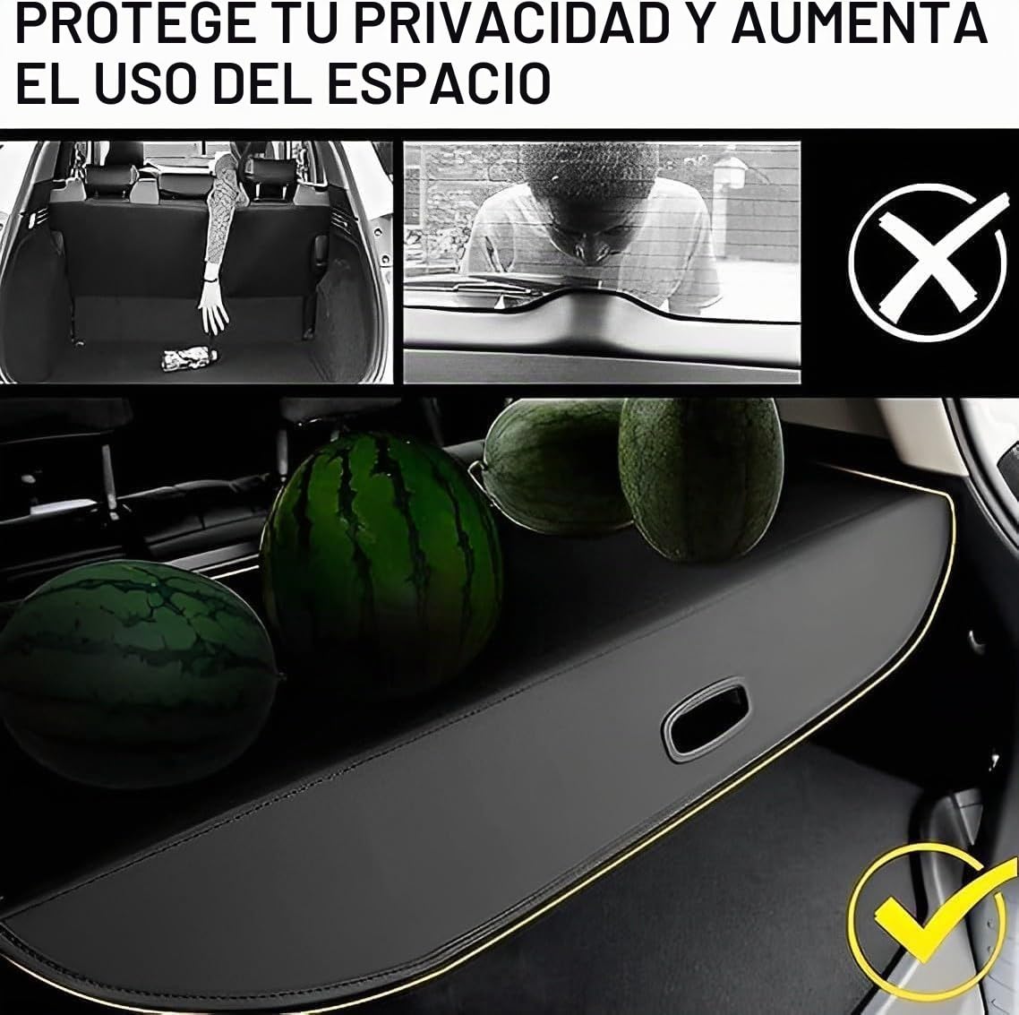Estante De Paquetes RetráCtil para Toyota Verso 2009-2018 Protector Maletero Funda Tapa Cubierta del Compartimento De Carga Persiana Enrollable Accesorios De Coche