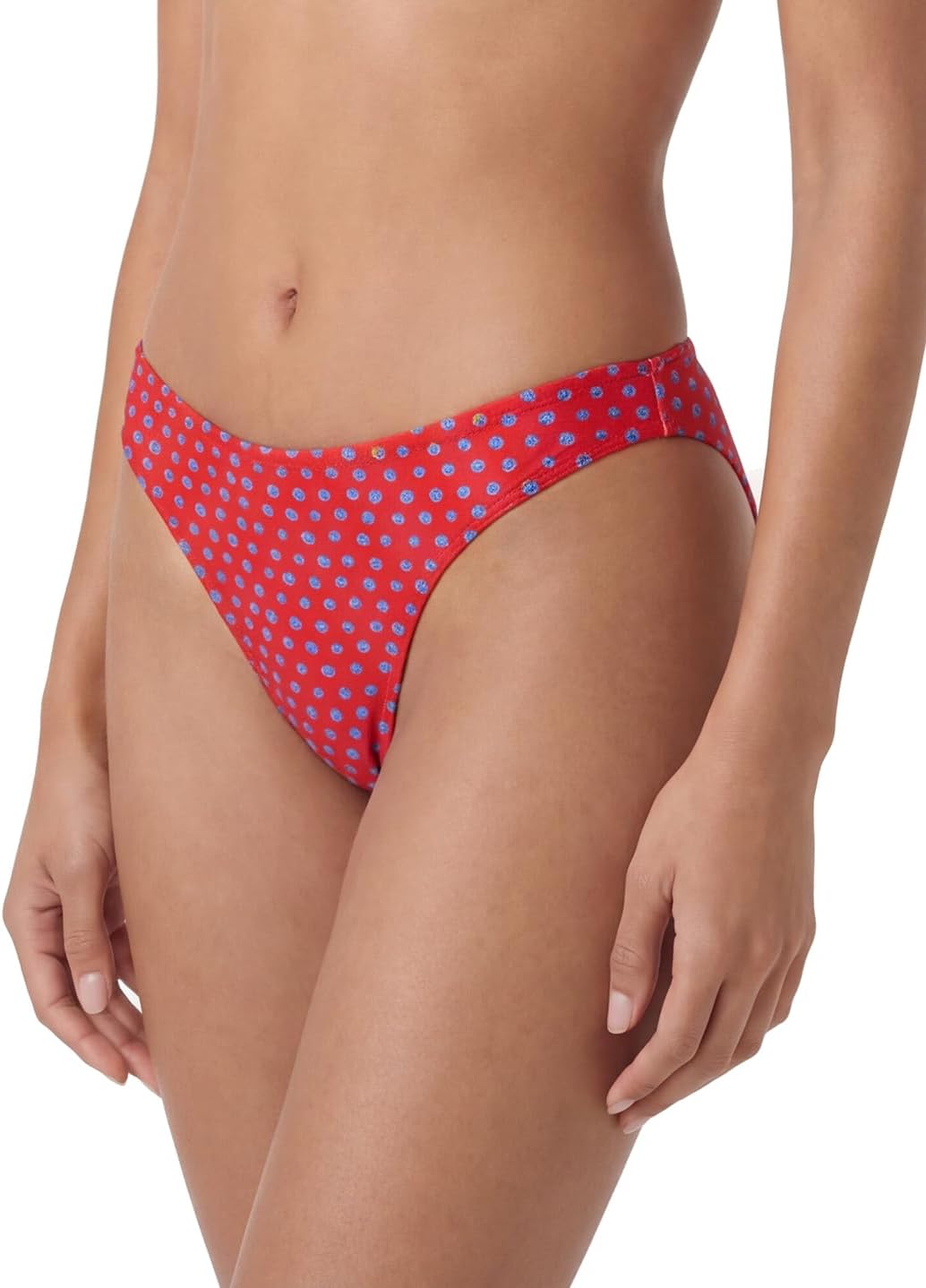 Sporti Women's Bikini Bottoms for Swimming, Surfing, Quick-Drying, Chlorine Proof, Printed Cheeky, Soft & Comfy Suit