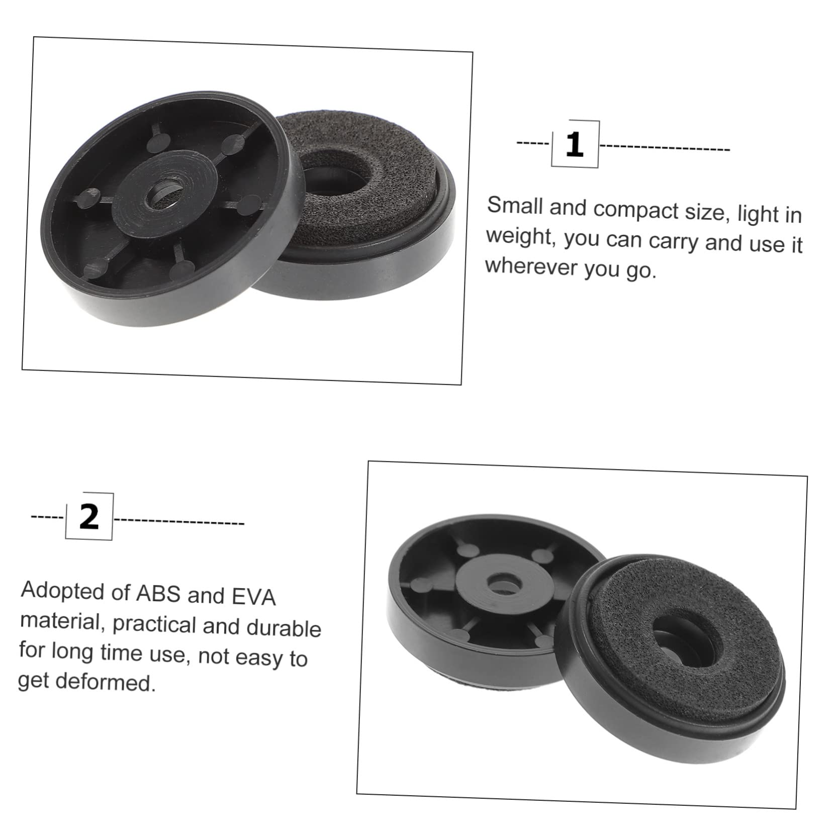 CIYODO 4sets HiFi Isolation Feet for Subwoofer Turntable Isolation Platform Speaker Pad Set 10pcs*4