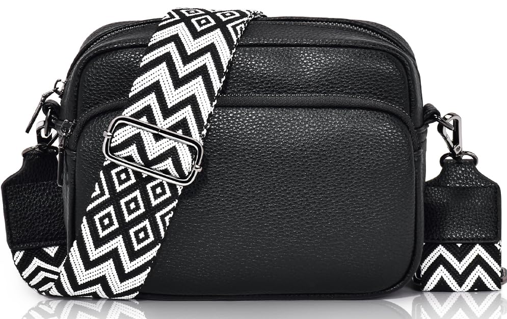 GASSDA Umhängetasche Damen Kleine Handtasche Damen PU Leder Crossbody Bag Moderne Taschen mit Abnehmbarem Schultergurt