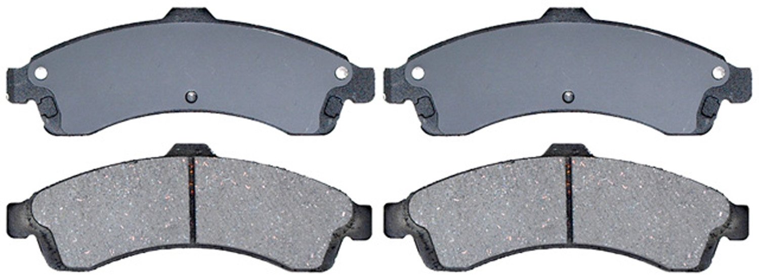 ACDelco Silver 14D882CH (19286140) Ceramic Front Disc Brake Pad Set with Hardware