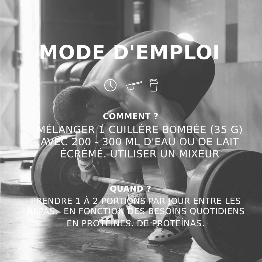 Amix | BLACK CFM ISOLATE Protein - Aide au maintien de la masse musculaire - Avec enzymes digestives - Digestion facile - Absorption rapide - Poudre de protéines - 1 Kg - Goût caramel-salé