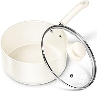 Vista 11 de MICHELANGELO Juegos de Cacerolas Antiadherentes, Cacerola de Cerámica con Tapa, Olla Multiusos con Tapa, Cacerolas No Tóxicas, 1QT y 2QT y 3QT