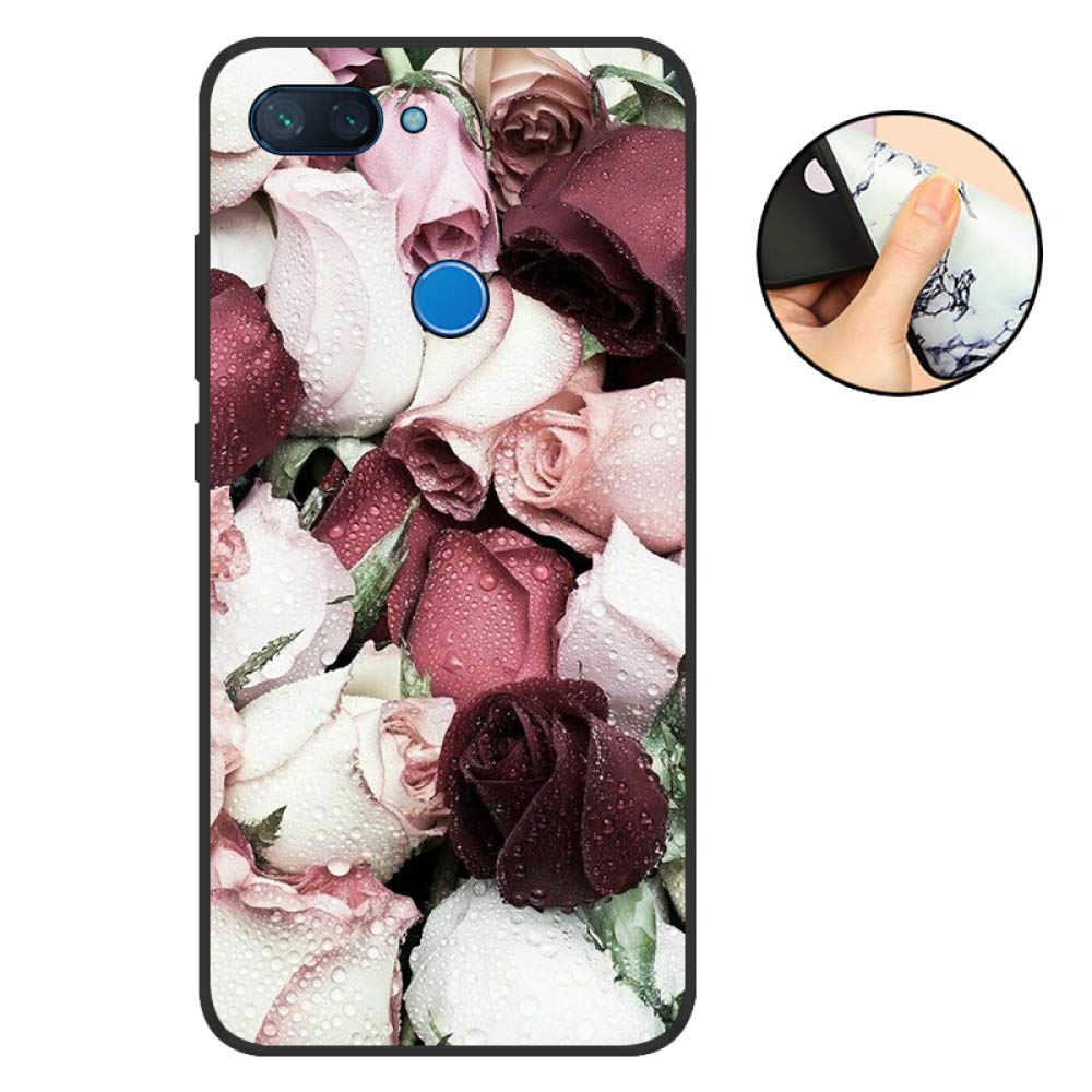 YYSJK For Black Matte Case Xiaomi Mi 8 Lite Cover Soft Bumper On Xiaomi Mi 8 Lite Silicon Phone Case For Xiaomi Mi 8 Lite Mi8Lite Coque,YDM,Xiaomi Mi 8 Lite