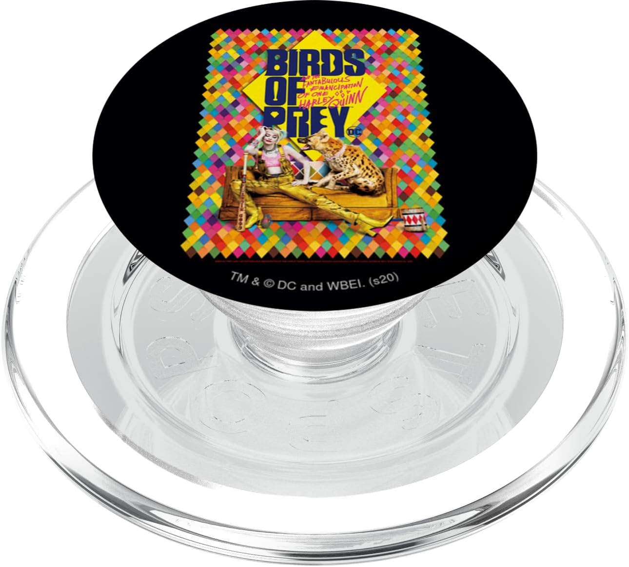 Birds of Prey Harley Quinn Poster PopSockets MagSafe PopGrip for iPhone