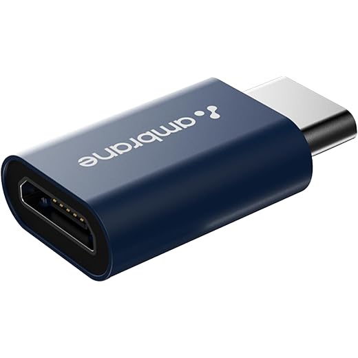 Ambrane OTG Adapter - Fast Charge Blue