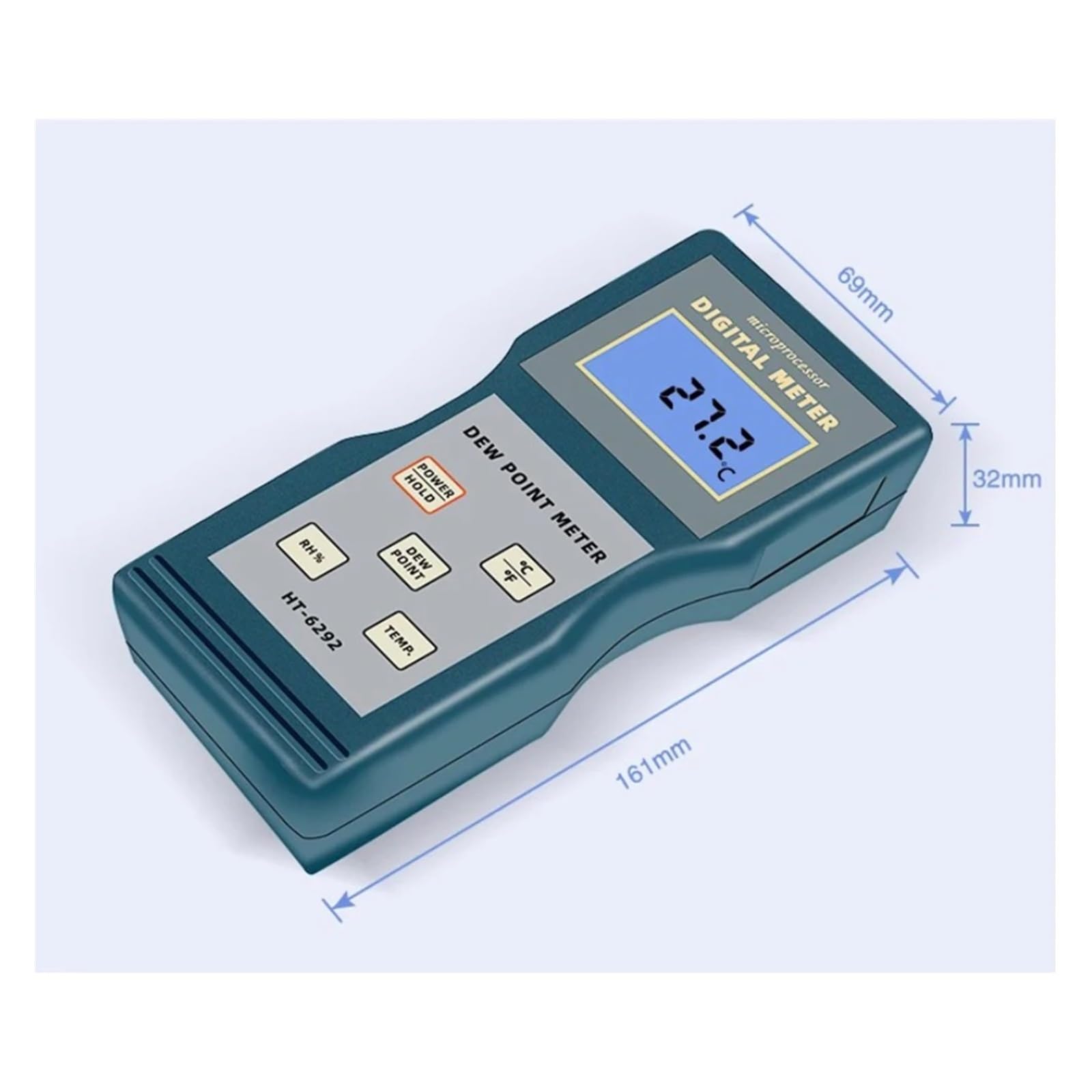 HT-6292 Taupunktmessgerät, Taufeuchtetemperatur- und Luftfeuchtigkeitsmessgerät