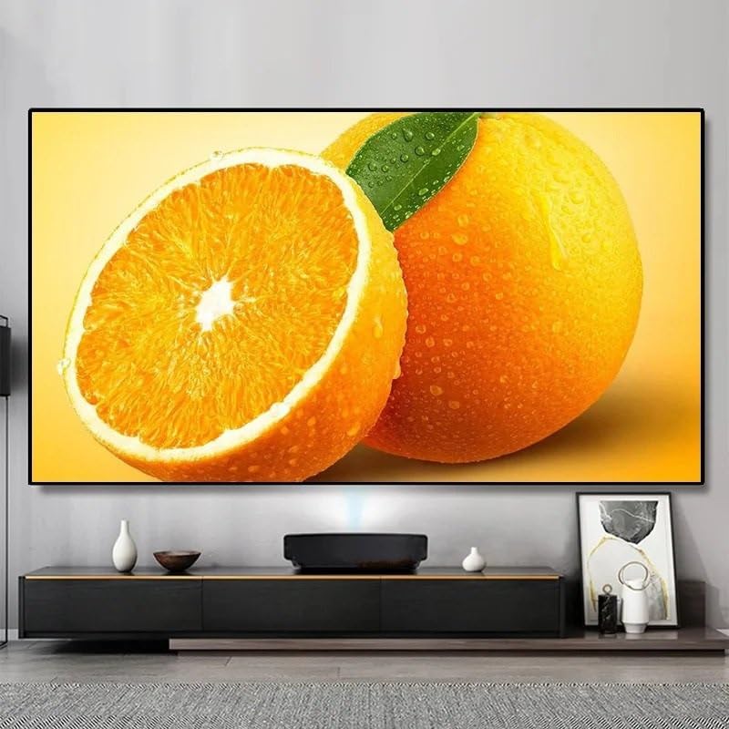 Pantalla para proyector fija marco 92 pulgadas 16:9 miniatura 2