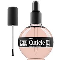 Vista 22 de C CARE Aceite de cutícula de almendras dulces para uñas – Repara cutículas durante la noche – Hidrata y fortalece las uñas y cutículas – Gotero