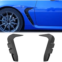 FREEMOTOR802 Fender Vents Fits 2022-2026 Subaru BRZ, Matte Black