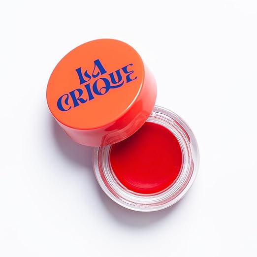 Lip and Cheek Balm - Cream Blush & Tinted Lip Balm - Infused with Hyaluronic Acid + Vitamin C - LightWeight Cream Makeup and Skincare - 99% Natural Ingredients - Vegan – Just Red