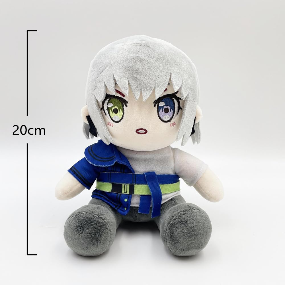 Zhongkaihua Anime-Plüschfigur Anon Chihaya/Nagasaki/Takamatsu/Kaname/Shiina, weich, gefüllt, Anime-Kissen, Sofa, Schlafzimmer, Heimdekoration, Sammlerstücke, Geschenke, 20 cm