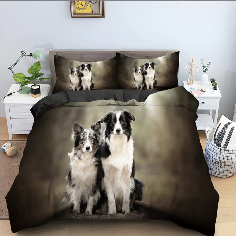 Housse de couette 220x240 motif chien pour créer une ambiance chaleureuse dans la chambre