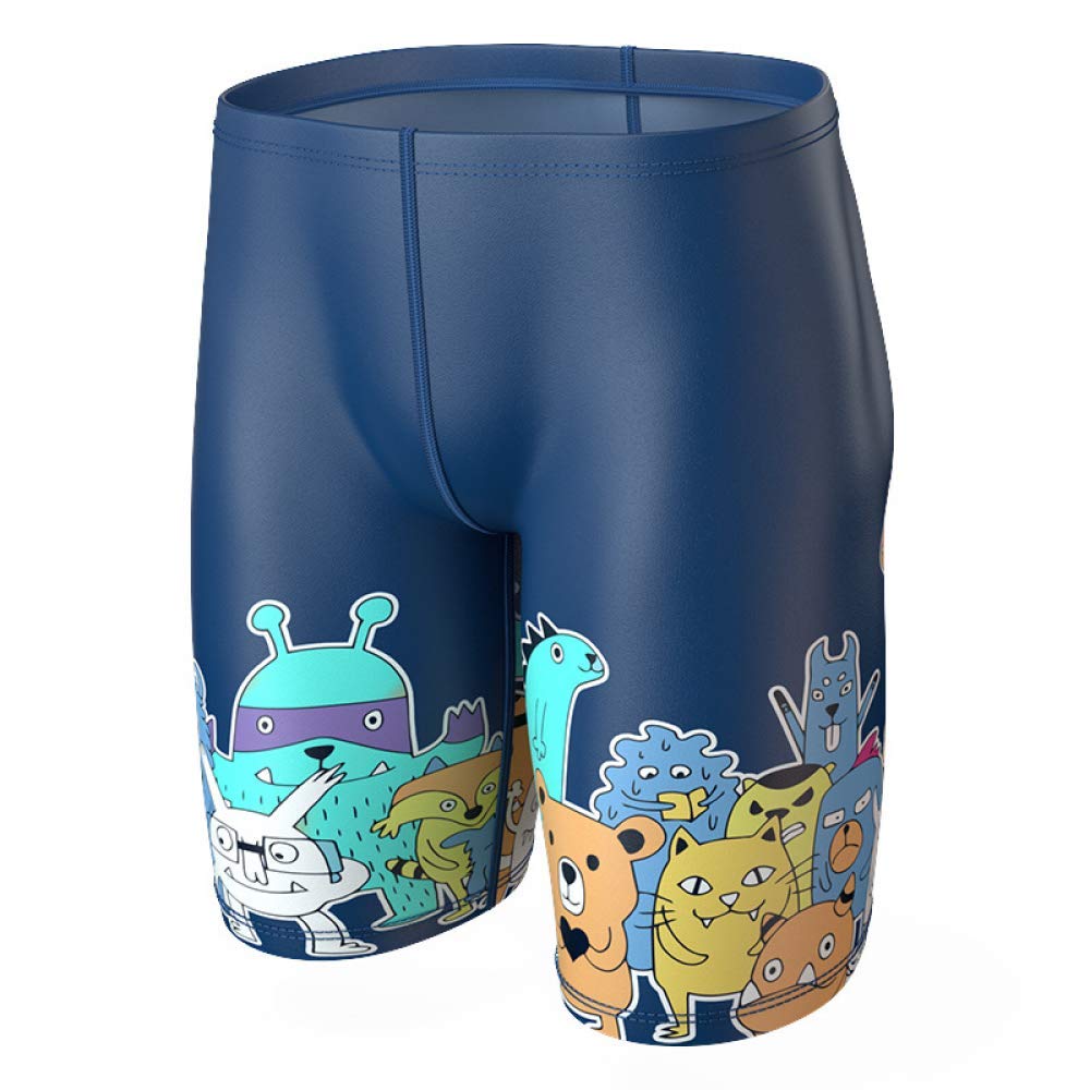 Professional five-point plus size swimming trunks men's trendy hot spring quick-drying fashion swimwear