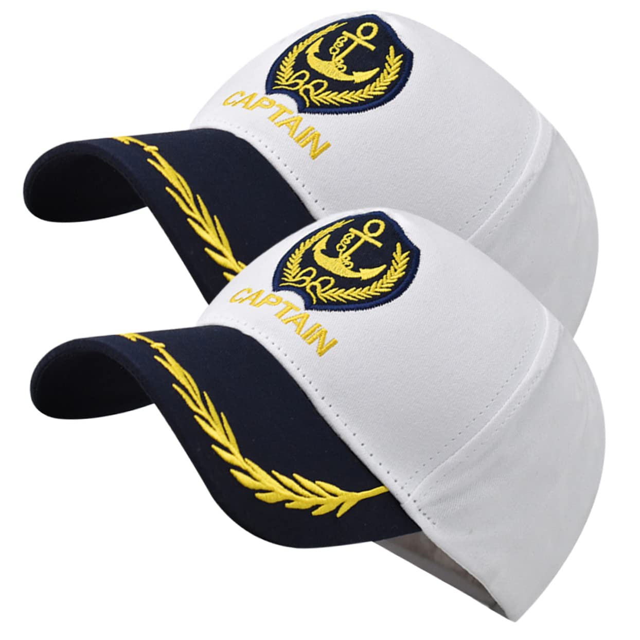 CALLARON Gorra Azul Marino Sombreros Sombreros De Golf Gorras De Béisbol Gorra Marina Tapa Gorro Sol Sombrero Sol De Canotaje Sombrero De Algodón