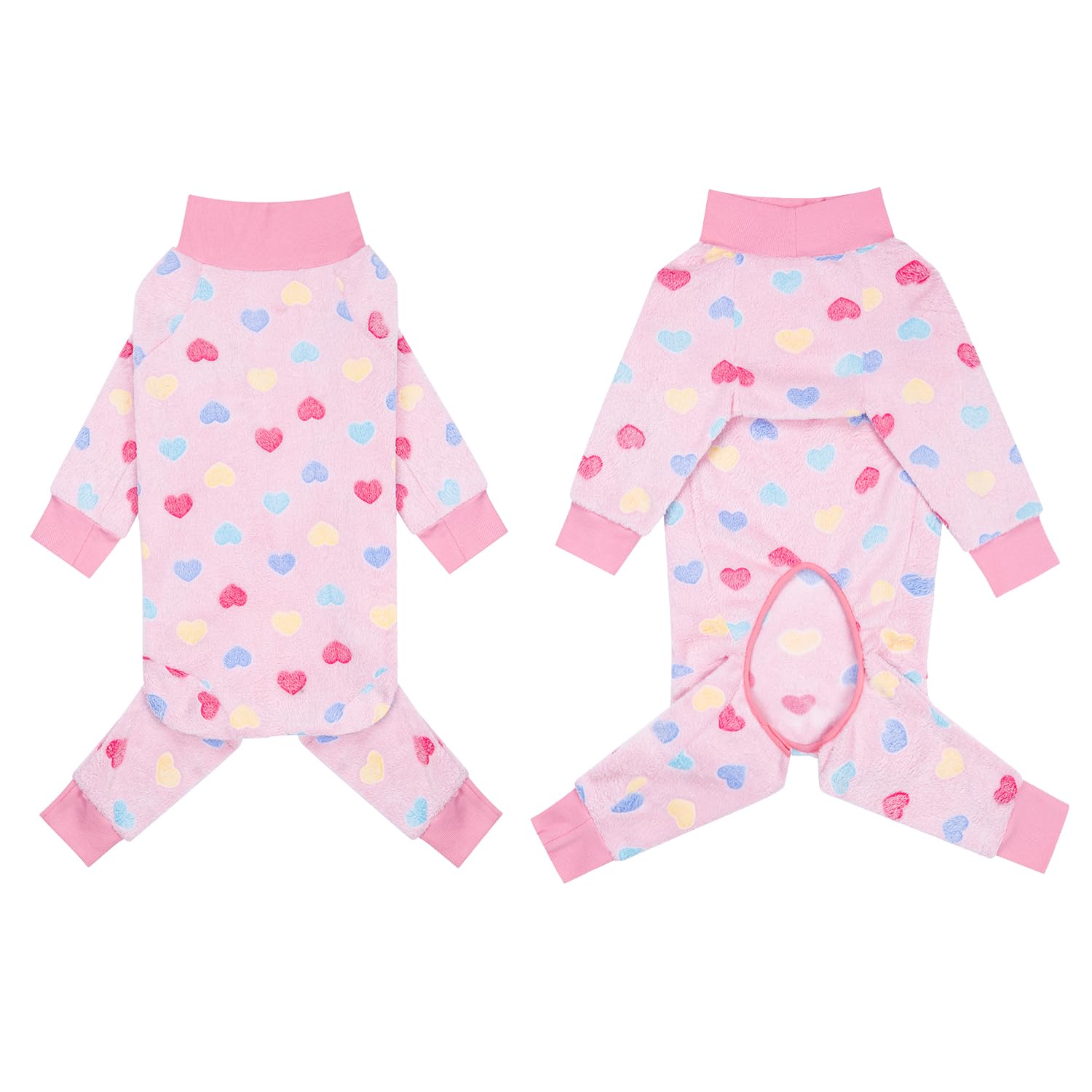 BT Bär Hund Winterkleidung Flanell Pyjama - Warmer Onesie Für Mittlere Hunde