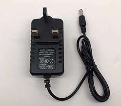 Suitable for Roberts Radio Play10 DAB/DAB+/FM digital radio power adapter plug 5V UK