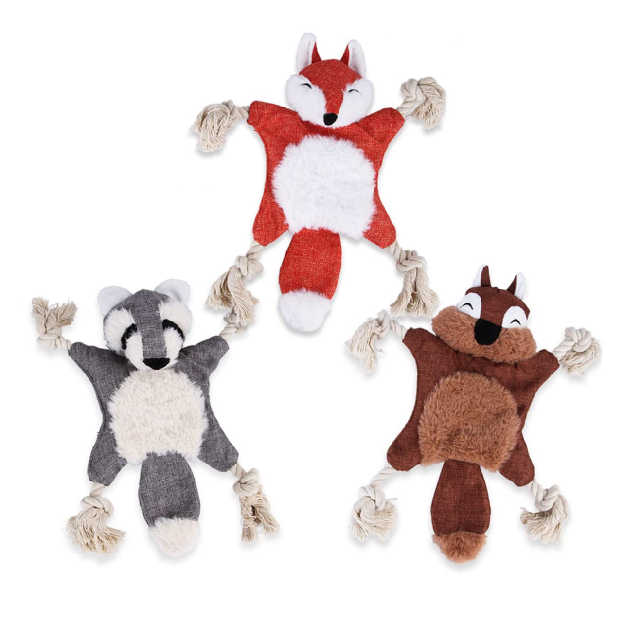 ibasenice 3 Pièces Jouets pour Chiens pour Grands Chiens Animaux Jouets pour Chiots pour Indestructible De Dentition pour Chiot pour Froissé Grand Animal