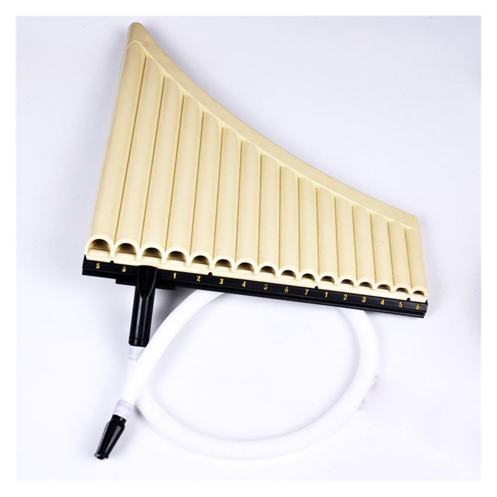 pan Flute Beginners Sliding Mouthpiece 16-Tube Panpipe School Student Wind Instrument Bamboo Flute Panpipe