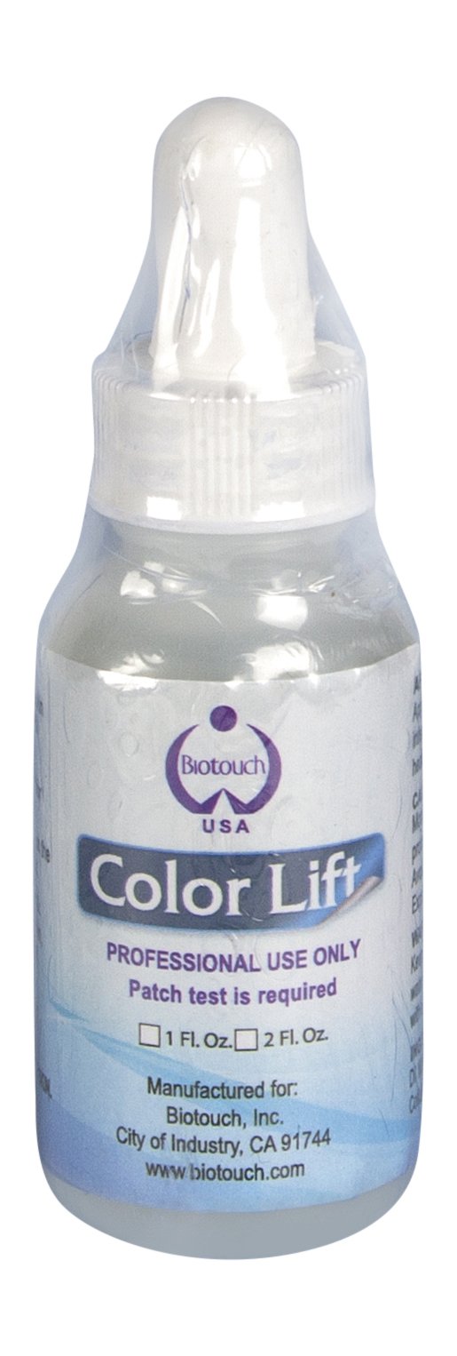 Biotouch COLOR LIFT Microblading Eyebrow Supplies Color Remover Unwanted Pigment Color Cosmetic Tattoo Solution 1oz