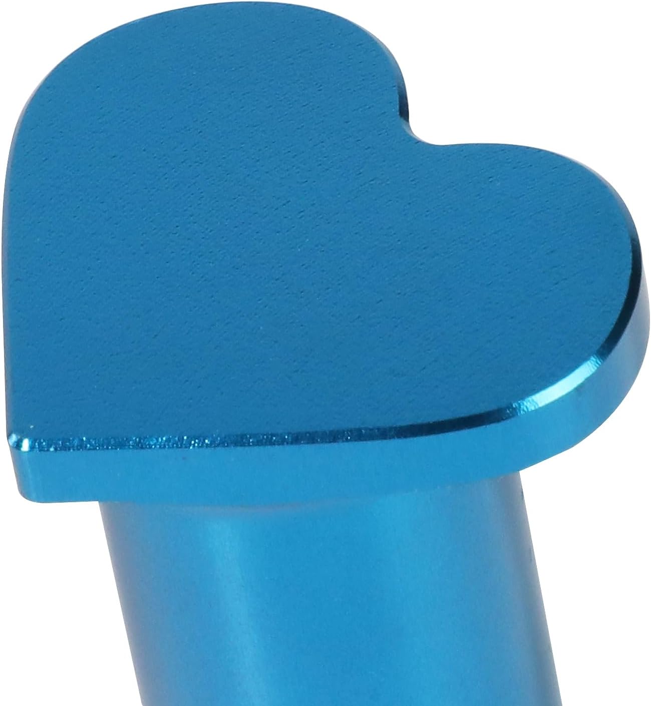 NRG Innovations NRG-DB-H002BL 6061 Aluminum Heart E-Brake Drift Button, Hand Brake Lever Button Compatible with 1986 Toyota, Subaru WRX/STI, BRZ, Mazda Miata/RX-7, Blue