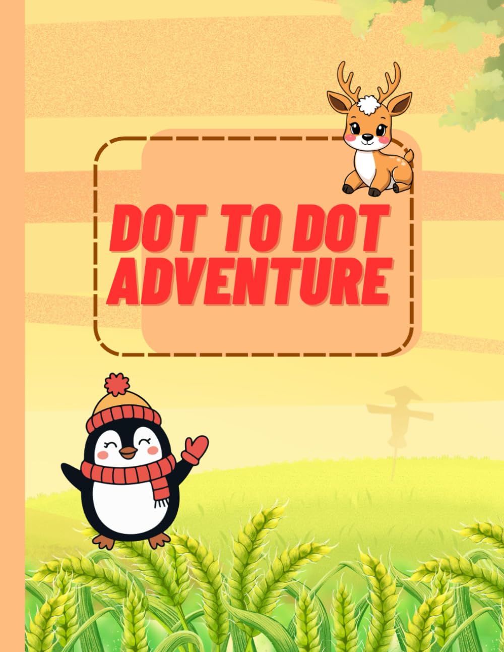 Dot to Dot Adventure: 50 Fun Animal Connect the Dots Puzzles for Kids Ages 4-8
